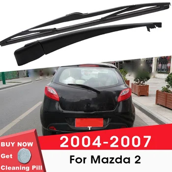 BEMOST autó hátsó szélvédőkar ablaktörlő lapátok kefék Mazda 2 2004-2007 hátsó szélvédő automatikus stílus kiegészítők