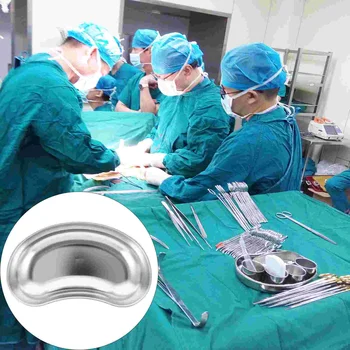 Hányáscsillapító medence Sebészeti tálca Rozsdamentes acél edényszerszámok Klinikai műszertálcák