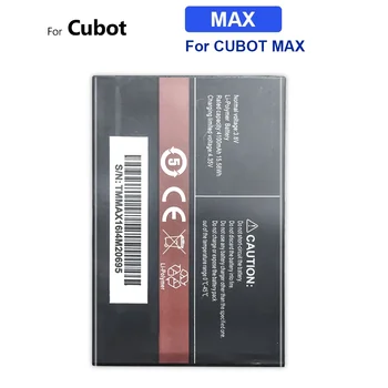 Kiváló minőségű mobiltelefon akkumulátor a CUBOT MAX csereakkumulátorhoz 4100mAh Smartphon akkumulátorok