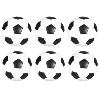 32mm Csocsófoci Cserék Mini fekete-fehér focilabdák Fekete-fehér foci Csocsójáték