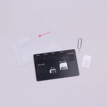  vékony SIM-kártyatartó és Microsd kártyatok, tároló és telefon-PIN-kód mellékelve