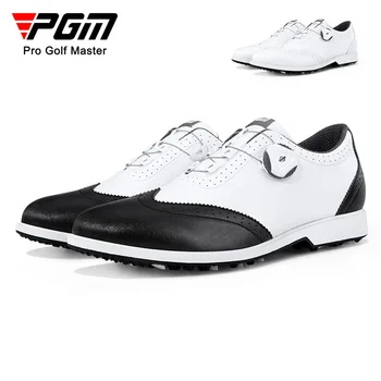 PGM Férfi golfcipők Gombos cipőfűzők Anti-side Slip vízálló férfi sportcipők Tornacipők XZ206