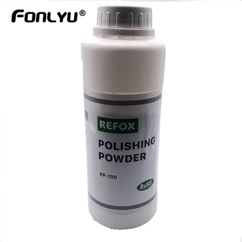 Refox RP-100 telefon képernyő polírozó por iPhone-hoz Samsung Watch képernyő hámozható UV lámpa telefon felújító polírozó gép