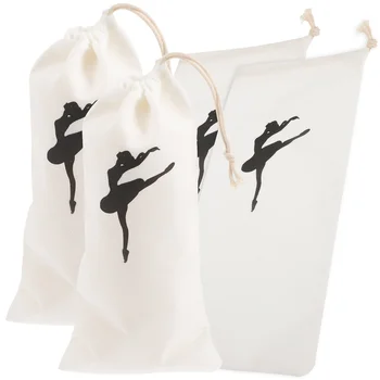 Balett lány táskák Cipő húzózsinór tartó Tárolás Tánc kellékek Vászon szervező Pont Kézitáska betétek