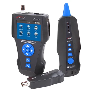 TDR Tester Hálózati kábel tesztelő tracker RJ45 RJ11 lan kábelhossz telefon tracker + POE + PING + feszültségérzékelő