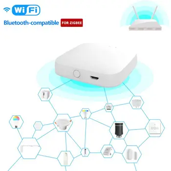 Tuya Smart Gateway Multi-mode 3.0 Wifi távirányító Mesh Hub Smart Home hangvezérlés az Alexa Home-on keresztül