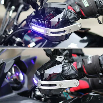 Universal motorkerékpár kézvédők LED fogantyúvédő pajzs burkolatok Yamaha PW 80 NEOS V Star 650 BWS 100 FZ16 Fazer 1000 készülékhez