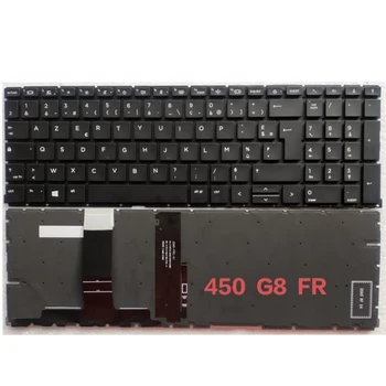 Francia háttérvilágítású billentyűzet HP ProBook 450 G8 / 455 G8 / 455R G8 / 650 G8 / 655 G8 / ZHAN66 Pro 15 G4 / HSN-Q31C FR készülékhez