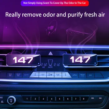 Autó levegő kimenet aromaterápiás parfüm izzó színes LED hangulatfény Alfa Romeo 147 autós kiegészítők