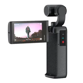 MOZA MOIN kézi Pocket Action Camera Ultraszéles látószögű 4K 60fps HD képernyő WIFI vezérlés Új Gimbal kamera kamera kamera