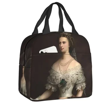 Sisi Elisabeth osztrák császárné hőszigetelt uzsonnás táskák Franz Russ A fiatalabb hordozható ebédtároló tároló élelmiszerdoboz