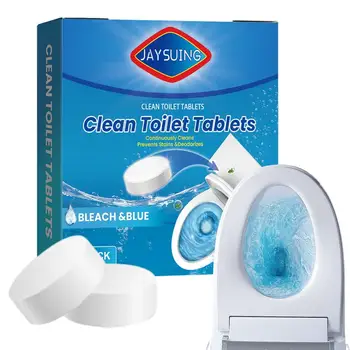 WC tartálytisztító tabletta Háztartási WC-tisztító tabletta az erőteljes tisztításhoz és az aktív oxigéntisztító habhoz