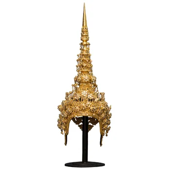 Thai dekoráció korona fejdísz Thai stílusú folyosó asztali dekoráció Délkelet-ázsiai művészet Kézműves felszerelés Díszek