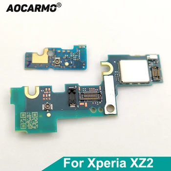 Aocarmo WIFI antenna jel vibrátor csatlakozó áramkörök kártya flexibilis kábel Sony Xperia XZ2 H8216 H8266 H8296 SOV37 javító alkatrészhez