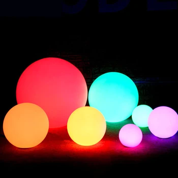 Távirányító LED gömb éjszakai lámpák AAA elem otthoni hálószoba dekoráció asztali lámpák kültéri kert esküvői parti kemping dekoráció