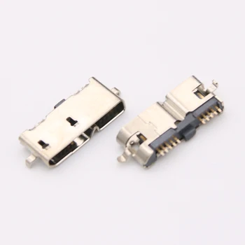 2db Micro 3.0 USB port dugós aljzat netbook/MP5 /mobil MICRO USB 3.0 ONDA V989 Mini USB töltőport csatlakozóhoz