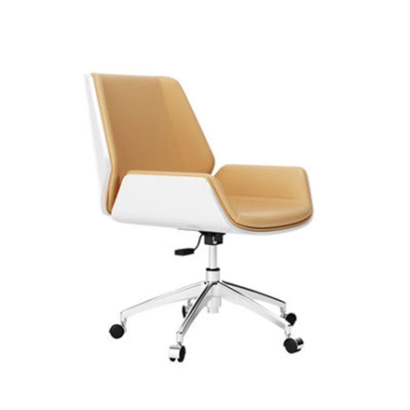 Íróasztal Accent ergonomikus szék Fotel Forgatható tervező Lusta nappali székek Luxus Nordic Silla ergonomonómia irodabútor - 4