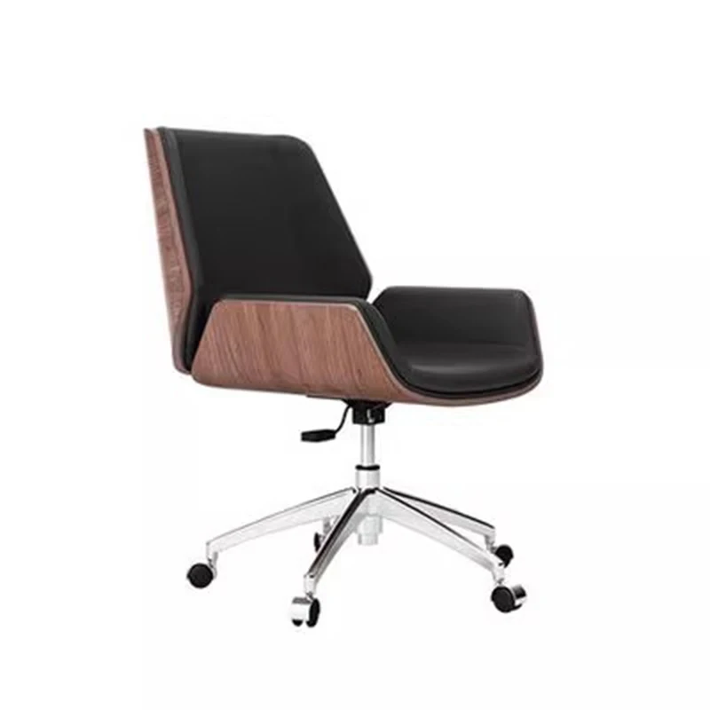 Íróasztal Accent ergonomikus szék Fotel Forgatható tervező Lusta nappali székek Luxus Nordic Silla ergonomonómia irodabútor - 5