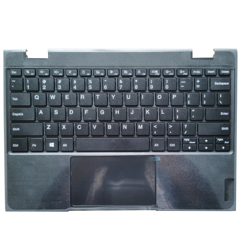 Új laptop angol / amerikai billentyűzet Lenovo notebook 100E 2. GEN csuklótámasz felső burkolattal 5CB0T77532 - 0