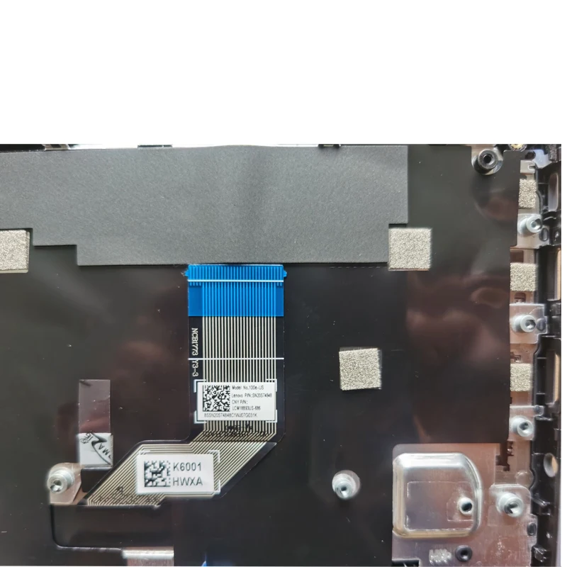 Új laptop angol / amerikai billentyűzet Lenovo notebook 100E 2. GEN csuklótámasz felső burkolattal 5CB0T77532 - 2