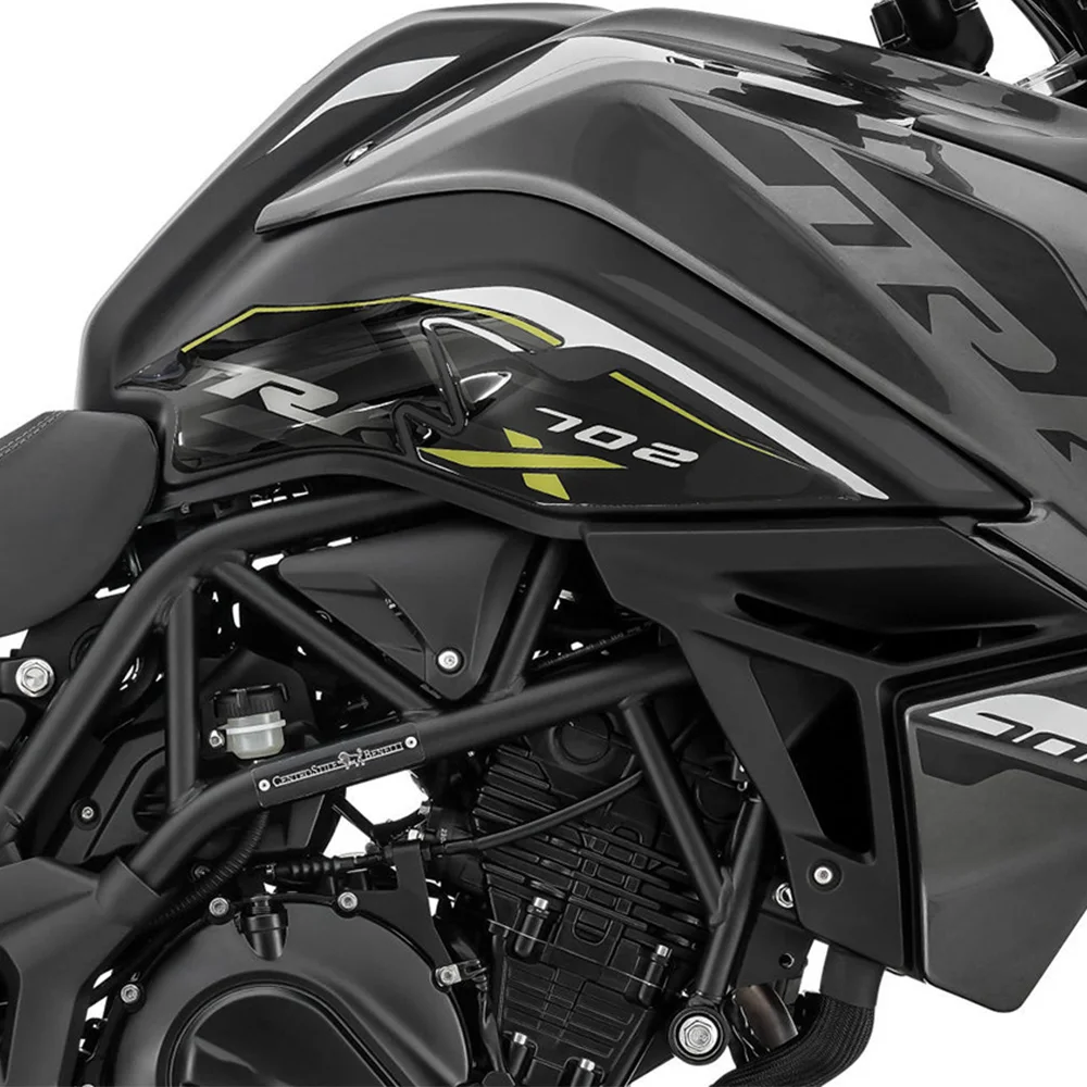 ÚJ Trk702x 2023 Tartozékok Motorkerékpár 3D gél epoxigyanta matrica Tankpad védőkészlet Benelli TRK 702X 2023- - 1