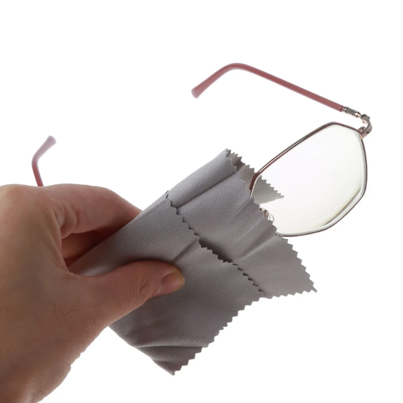 Újrafelhasználható párásodásgátló törlőkendők mikroszálas szövet szemüvegtisztító Előre megnedvesített nano ködgátló lencsekendő megakadályozza a szemüveg párásodását - 3